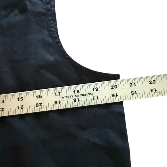 Quince Black Linen Sleeveless Tank Top Medium New With Tags - Picture 5 of 6